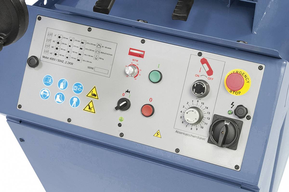 MBS 350 DG-VR PRO Manuell båndsag 400V Bernardo 04-1711